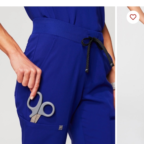 Ceil Blue Fabletics Scrub Set - Picture 7 of 8